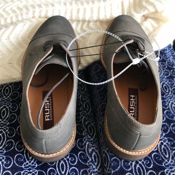Gordon Rush Men’s Dark Gray Drew Lace Up Shoes New - Picture 3 of 8